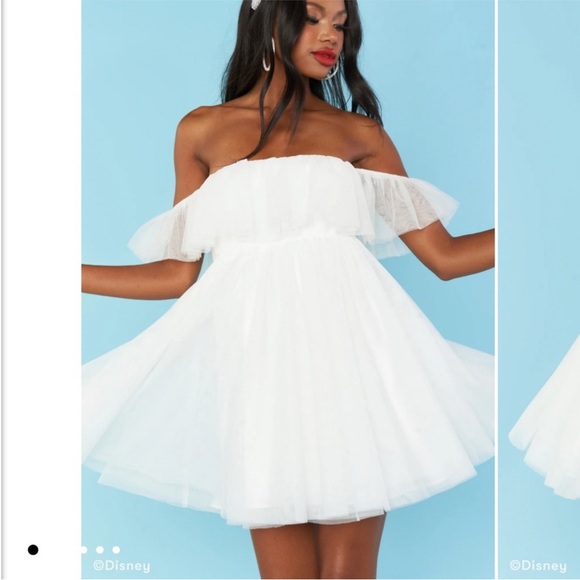 Show Me Your MuMu Dresses & Skirts - NWT Show Me Your MuMu x Disney Cinderella Have A Ball Babydoll Tulle Dress XL